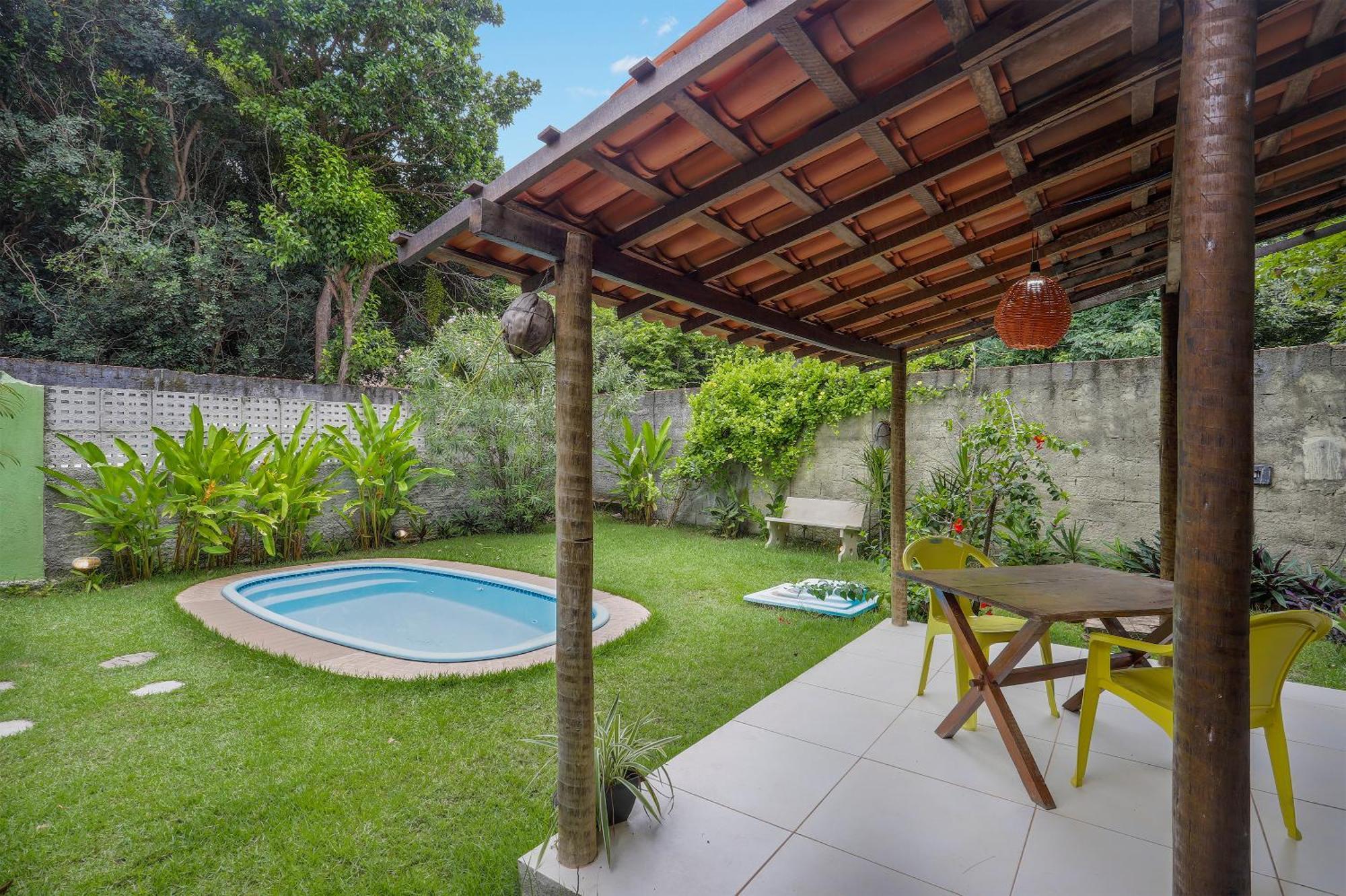 Vila Aconchego Gameleira Praia de Pipa Exteriör bild